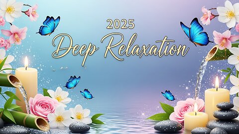 2025 Deep Relaxation 🌿 | Calming Music for Stress Relief, Sleep & Meditation ✨[Part 1]