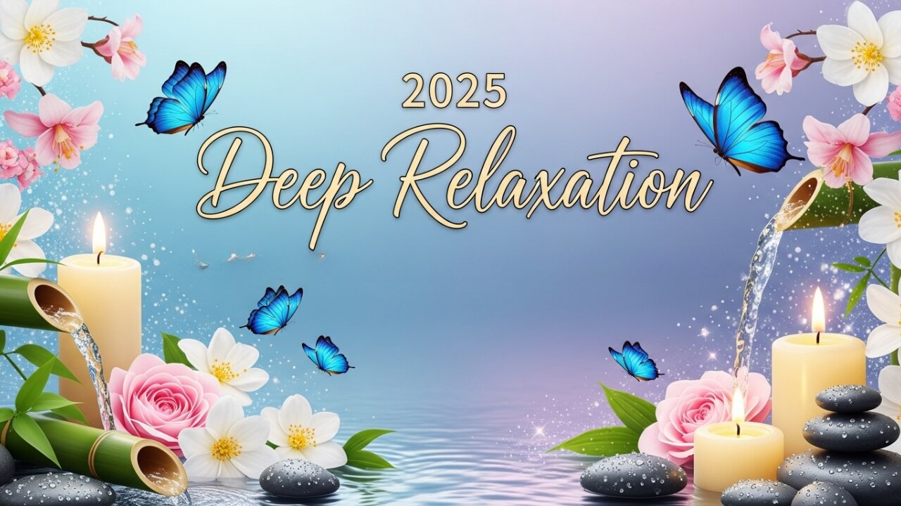 2025 Deep Relaxation 🌿 | Calming Music for Stress Relief, Sleep & Meditation ✨[Part 1]