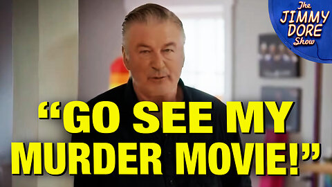 Alec Baldwin SHAMELESSLY Promotes His Murder Film!