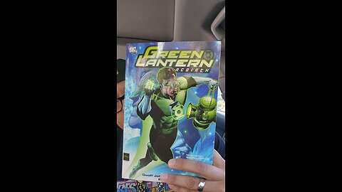 Comic Review featuring Green Lantern Rebirth issue 1.