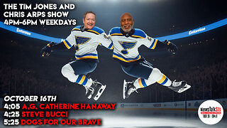 The Tim Jones and Chris Arps Show 10.16.2025 Hanaway | Bucci | Dogs for Our Brave