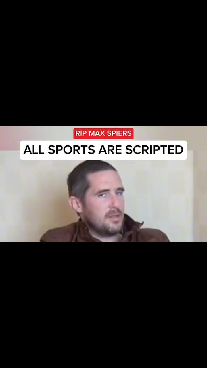 ALL ⚽️🏀 sports are scripted❓ RIP 🪦 Max Spiers