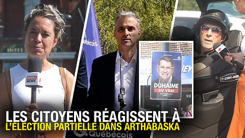 VOX POP – Élection partielle dans Arthabaska