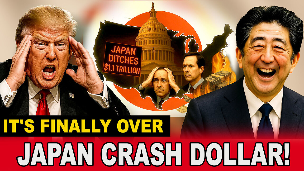 Trump FREAKS OUT as Japan Sells Treasury Holdings Against U.S. Tariffs - Japan Ditches $1.1 Trillion