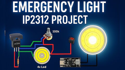 How to Use IP2312 Charging Module for Emergency Lighting
