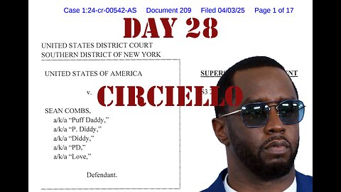 United States v. Combs: Diddy on Trial Day 28 (June 23, 2025)