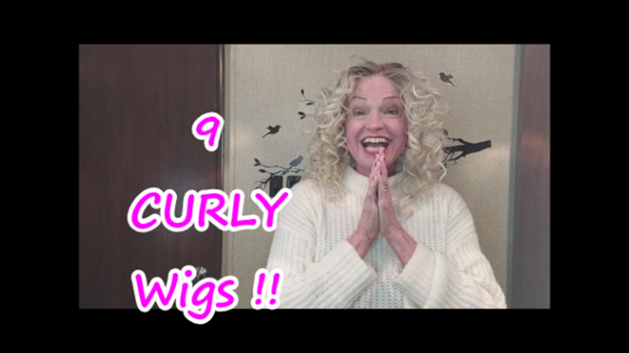 It's CURLY Wig Time !!! Time to Celebrate !!