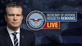 Secretary of Defense Hegseth holds ‘Major News Conference’ at Pentagon
