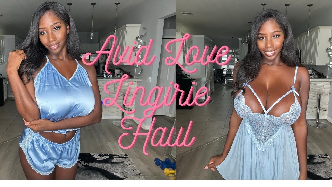 Avid Love Lingerie Try On Haul ‪ellietheempress‬