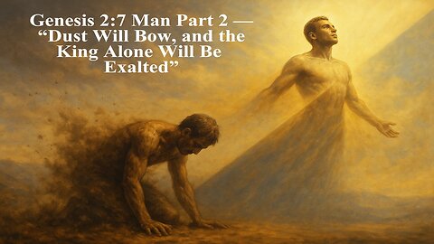 Genesis 2:7 & Isaiah 2:11 — Dust Will Bow, and the King Alone Will Be Exalted