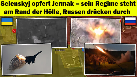 ⚠️Opfert Selenskyj wirklich Jermak🔥Regime vor der Hölle – Russen brechen Huljajpole💥 Ukraine Krieg