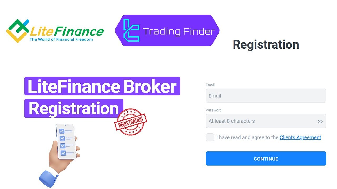 ✨ LiteFinance Registration - Account setup with LiteFinance 2025 [Tradingfinder