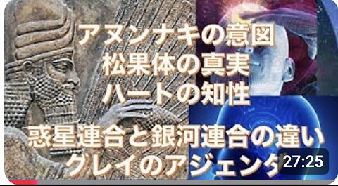 アヌンナキの意図⭐️松果体の真実⭐️惑星連合と銀河連合の違い⭐️