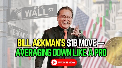 📉 Bill Ackman’s $1B Move — Averaging Down Like a Pro 💼🔥