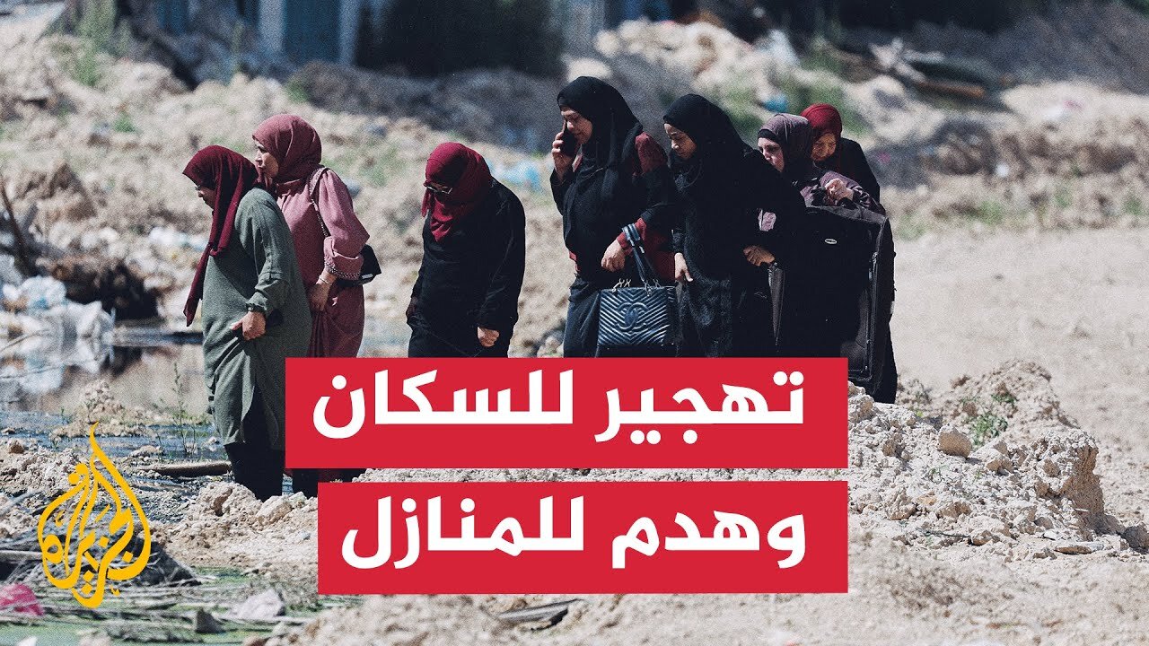 الضفة الغربية__ الاحتلال يهجر 4200 عائلة من مخيمي طولكرم ونور شمس