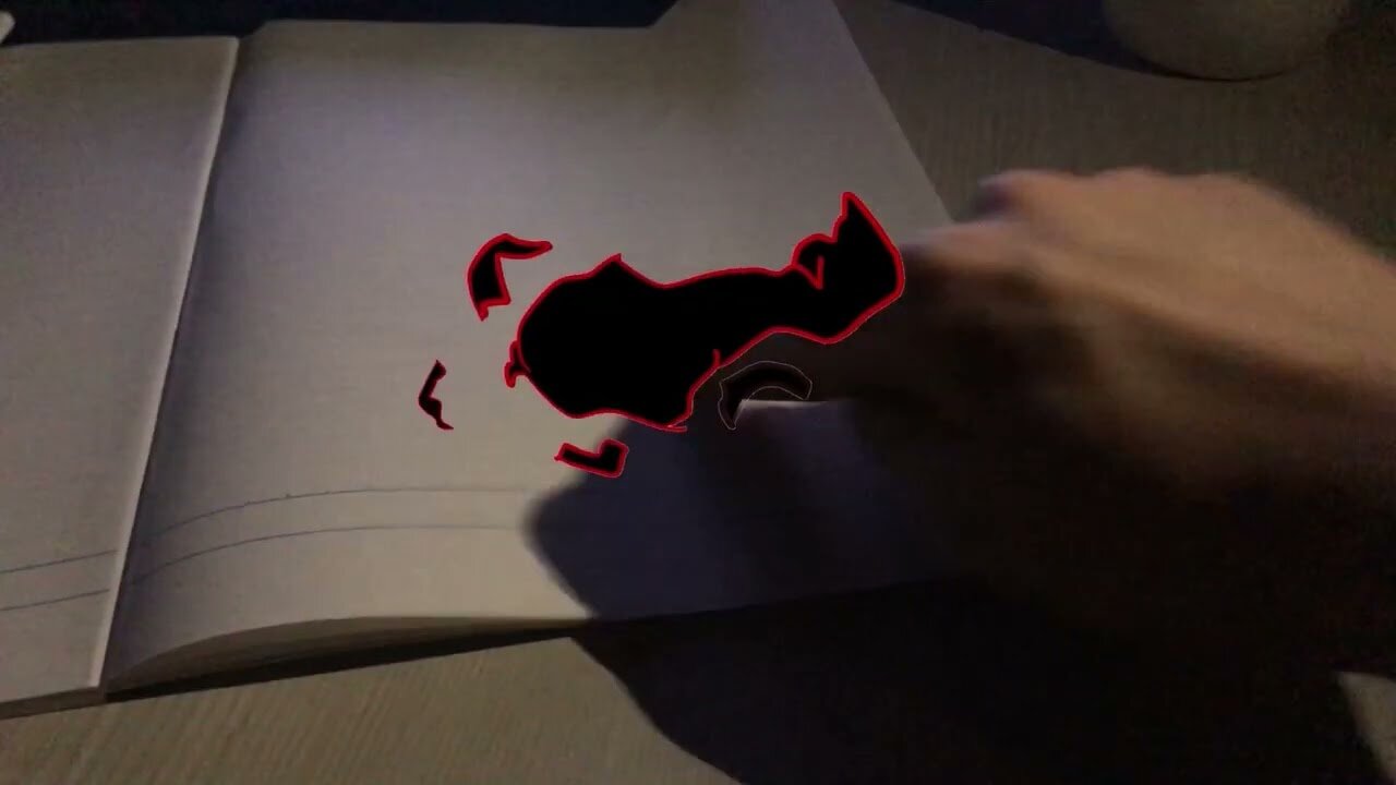 Black Flash with One Finger!