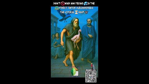 When a World Conqueror Met a Man Who Owned Nothing & Liked It That Way #AlexandertheGreat #Diogenes