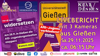 💥GIEßEN LIVE | Neugründung der AfD-Jugend soll von LINKSEXTREMISTEN mit GEWALT verhindert werden!💥