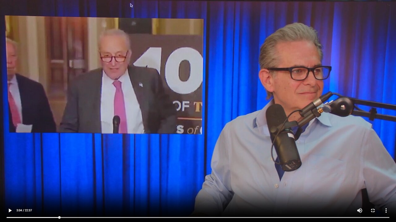 Chuck Schumer is corrected by journalist on the popularity of Donald Trump▮The Jimmy Dore Show