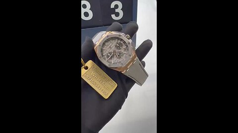 Audemars Piguet Royal Oak Offshore Selfwinding Grey "Méga Tapisserie" Dial Ref. 26420OI.OO.A015VE.01