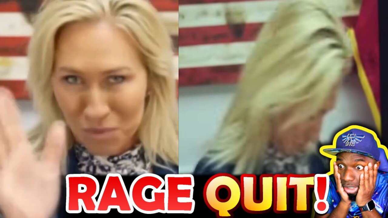 🚨Marjorie Taylor Greene RAGE QUITS Interview When CONFRONTED on Calling Colleagues 'TRAITORS'!