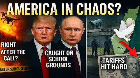 Trump‑Putin Call & Deadly Kyiv Strike? | ICE Pees on School! | Tariffs Crush U.S. Economy