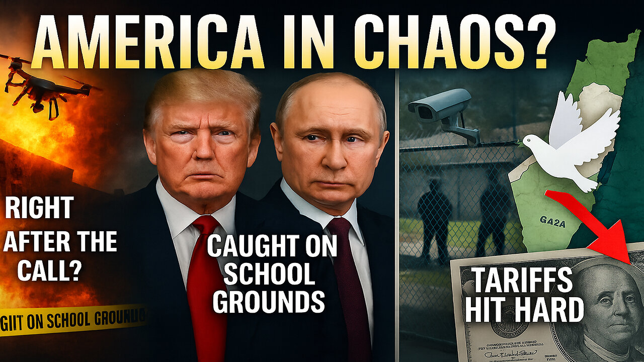 Trump‑Putin Call & Deadly Kyiv Strike? | ICE Pees on School! | Tariffs Crush U.S. Economy