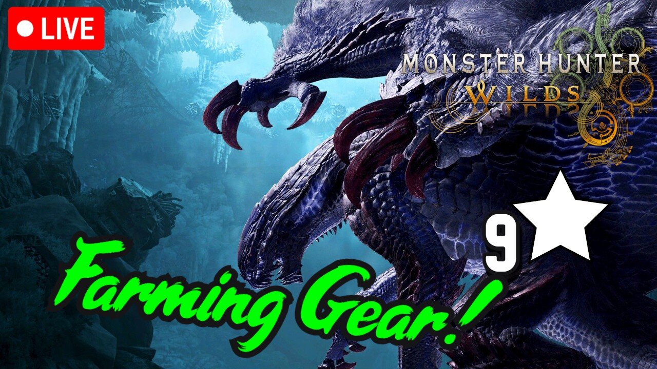 LIVE🔴FARMING 9 STAR ONLY MONSTER HUNTER WILDS! ENGLISH & SPANISH