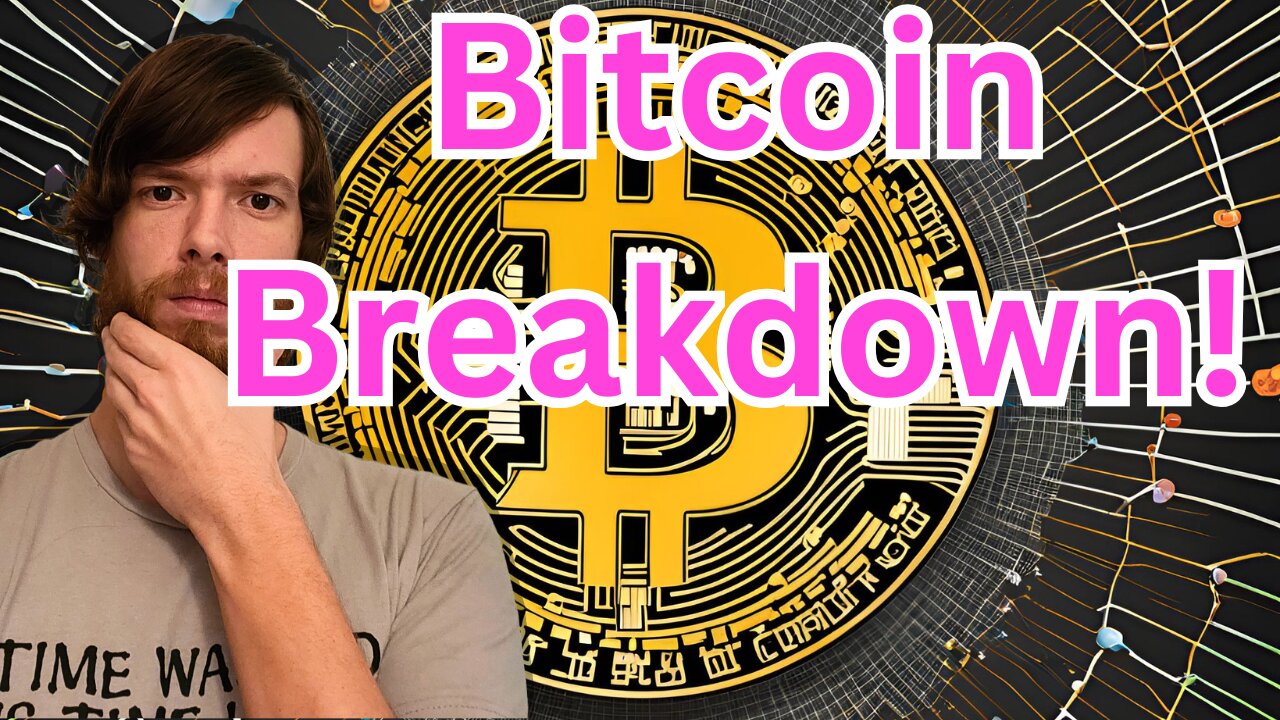 Bitcoin Breakdown! #crypto #grt #xrp #algo #ankr #btc