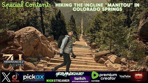 Special Content: Doing the Incline (Manitou) in Colorado Springs with my family!
