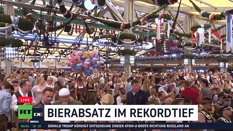 Bierabsatz in Deutschland auf Rekordtief – Russland jetzt Europameister unter den Bierproduzenten