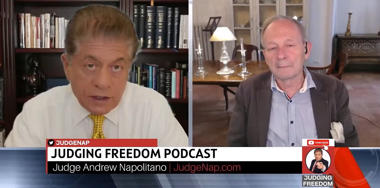 Alastair Crooke, Judge Napolitano - Is the Trump Mystique Broken? Israel, Gaza, Holocaust, Epstein, Pedophilia, Iran, Ukraine, Russia (7-28-2025)