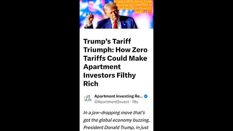 President Trump's Tariffs 💰