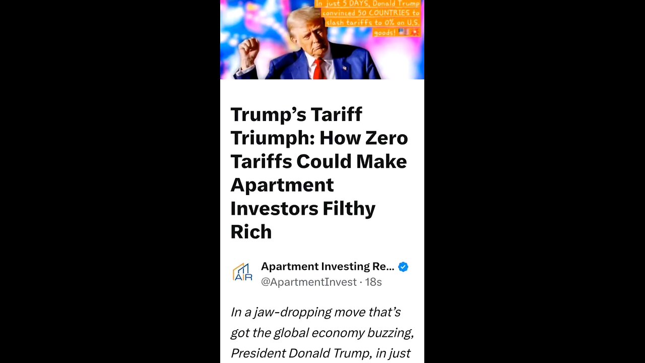 President Trump's Tariffs 💰