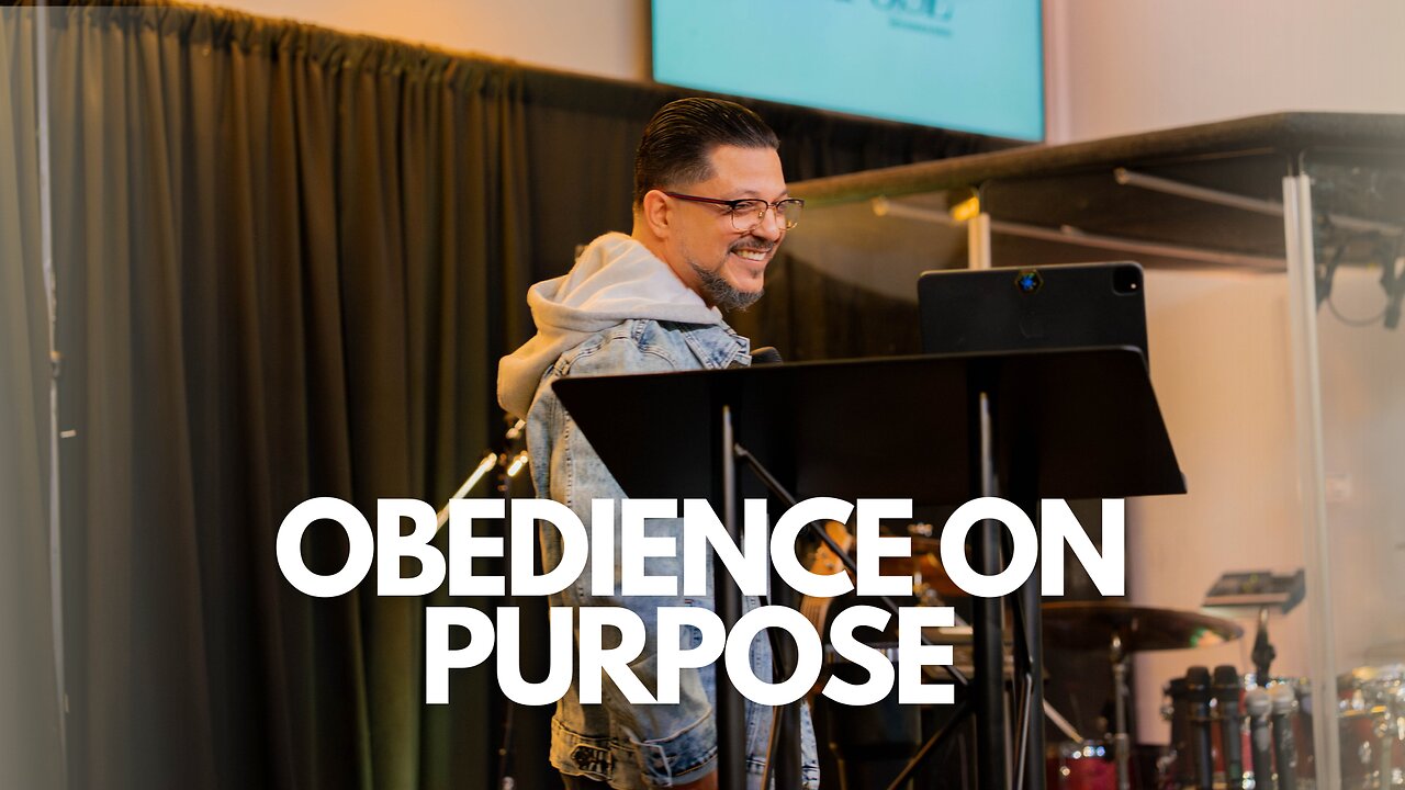 Do it On Purpose | Pastor Ariel Ortiz | Obedience on Purpose