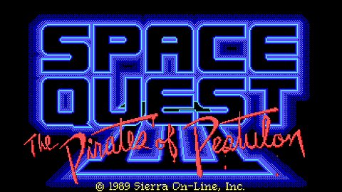 Space Quest III: The Pirates Of Pestulon - (Full Game) - Walkthrough / Playthrough | SCUMMVM