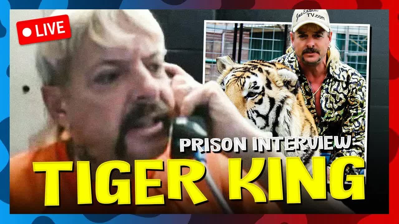 [2025-04-12] Tiger King ( Joe Exotic ) Live from Prison! 🐯👑 2025-04-12 18_03 [RPAHUY8hJ-0]