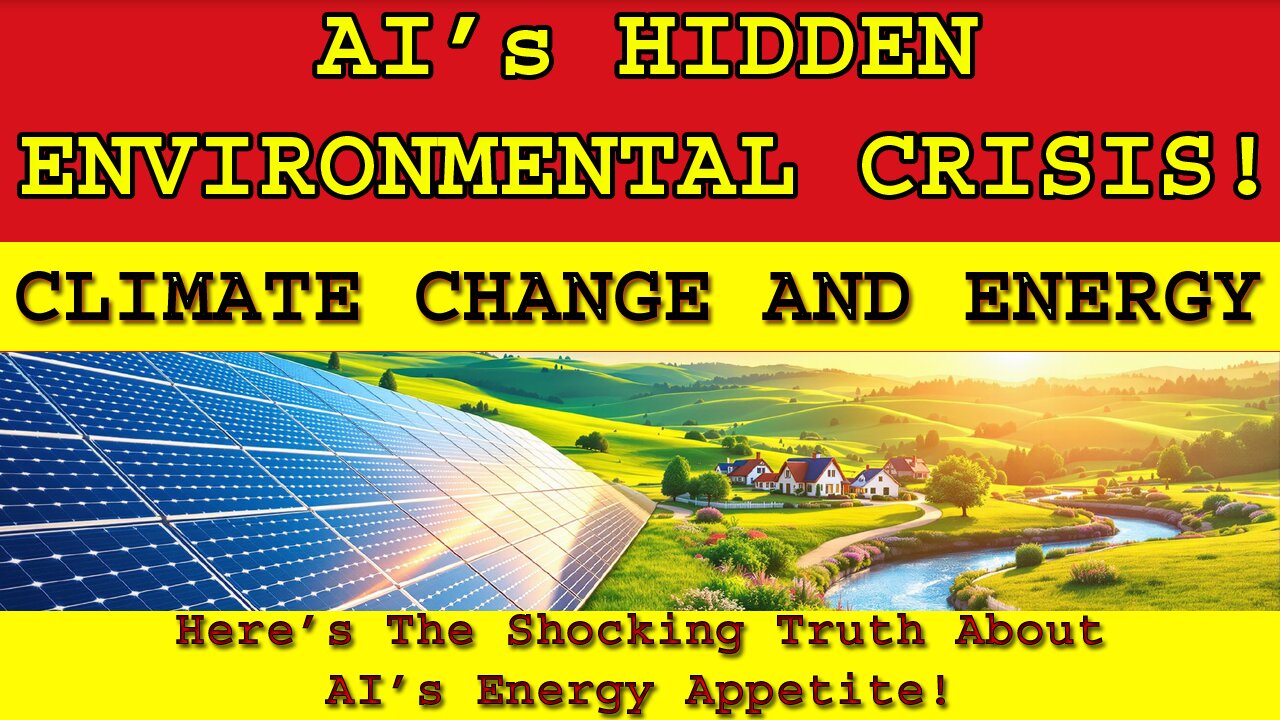 🚨 WATCH! AI: The Hidden Environmental Crisis and Climate Change #ai #ainews #climatecrisis