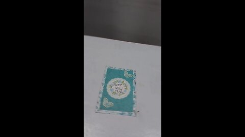 New year card making