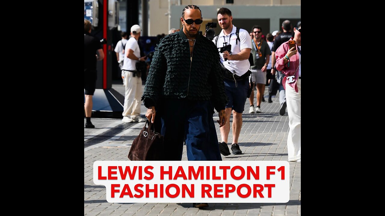 F1 Lewis Hamilton Fashion Show