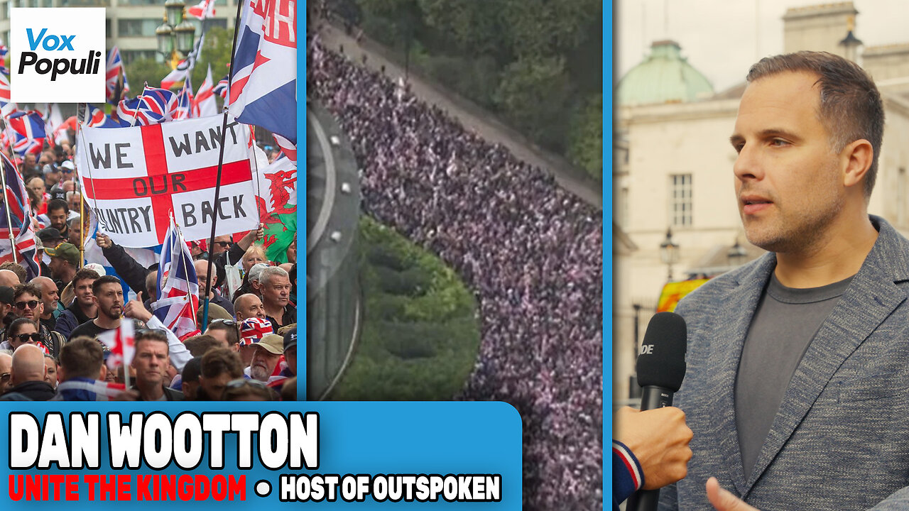Dan Wootton: Criticising Islam is NOW ILLEGAL | Unite the Kingdom rally