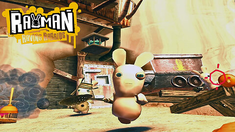 Shooting At Rabbids! Rayman Raving Rabbids Part 4