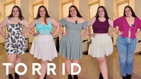 Torrid Size 18/20 Try On Haul | Plus Size Summer Fits