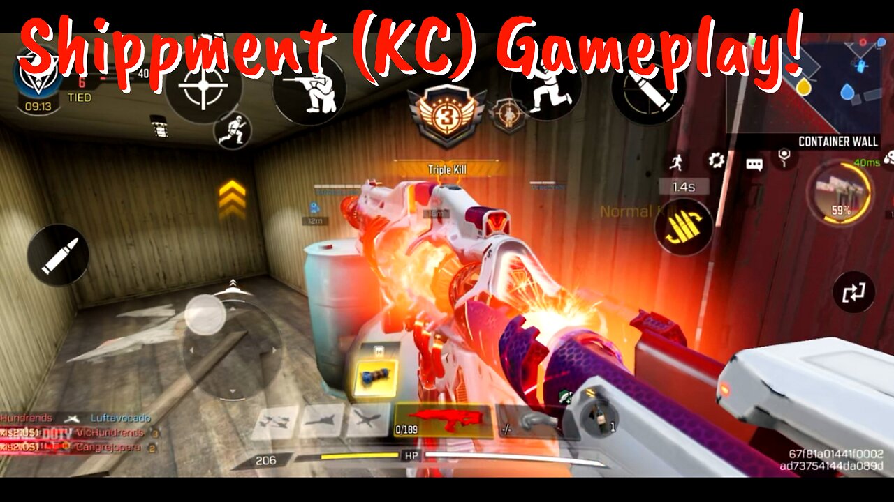 Using my Mythic AK117, Epic (KC) Gameplay on Shippment!