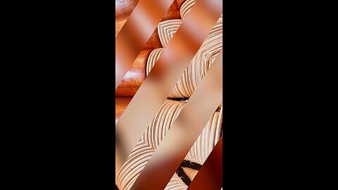 Rattan Binding On Wooden Poles