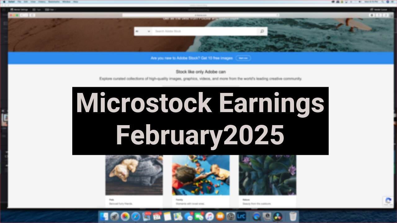 Microstock Earnings | March 2025