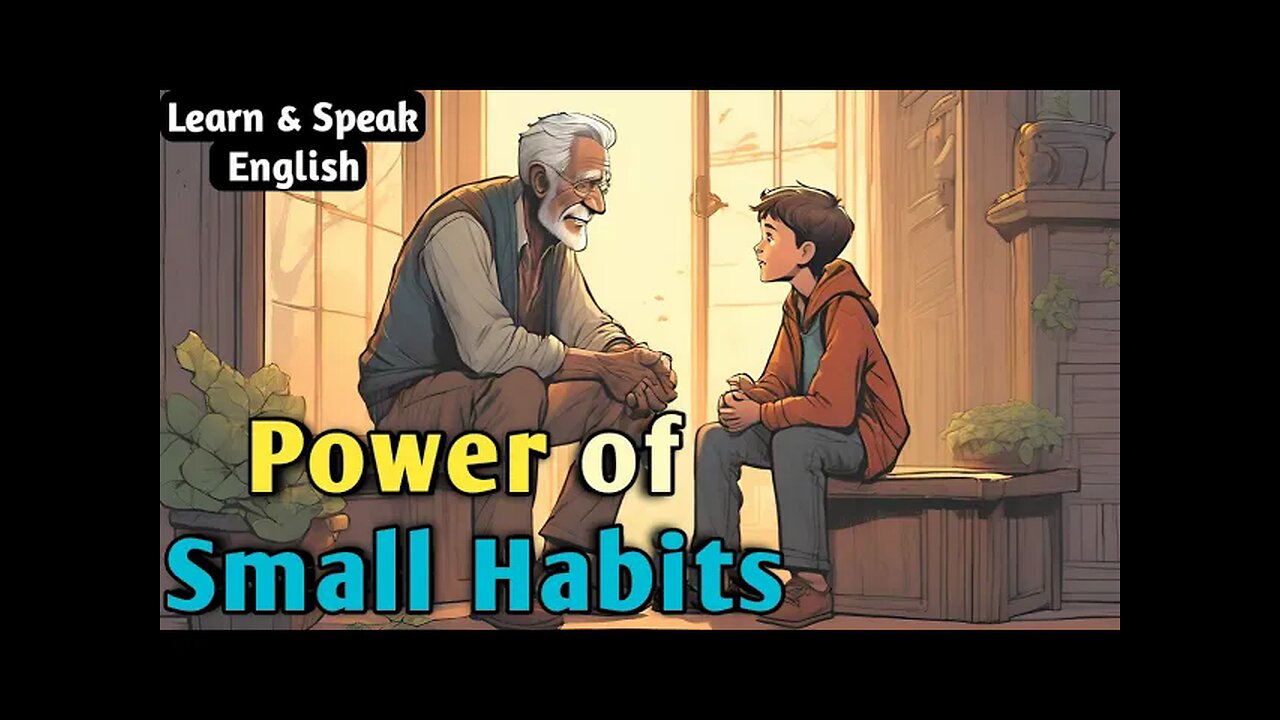 The Surprising Power of Small Habits | Story of a Lazy Boy | An English Story