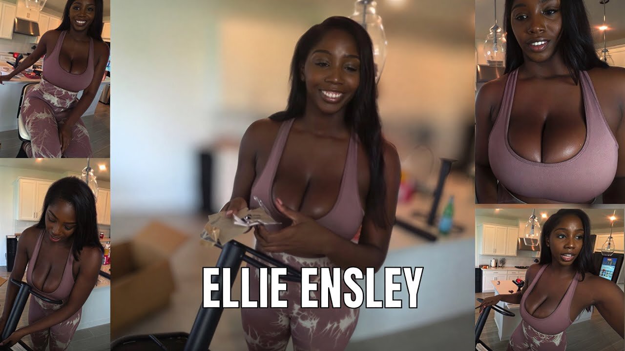 Ellie Ensley Hot Model Shares Steamy Best Body Chair Assembly With Me