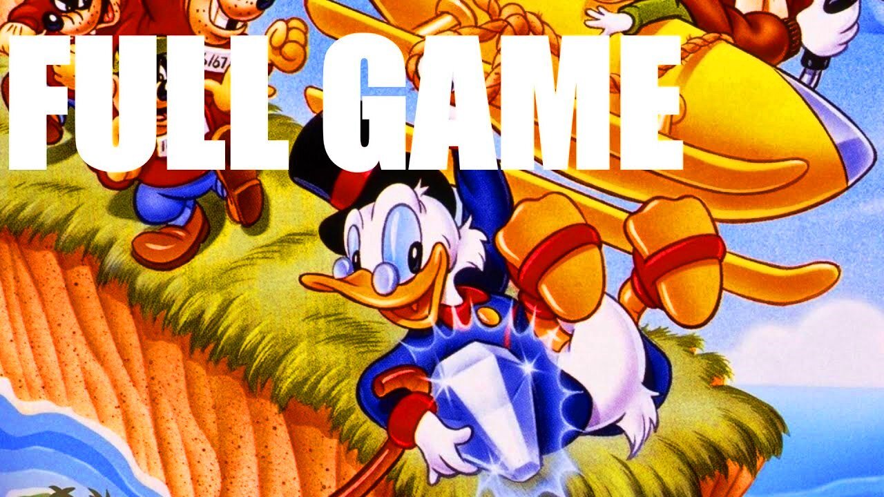 DUCKTALES 4K 60fps walkthrough gameplay letsplay FULL GAME NES PS5 PRO