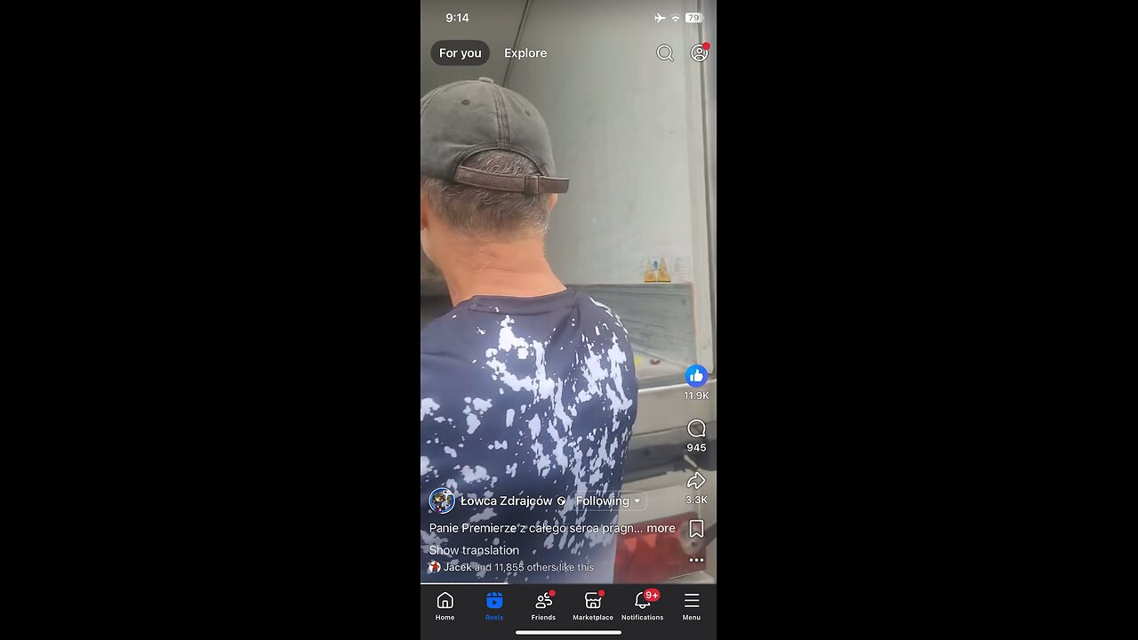 In Polish : truck drivers offering removal of illegals from Poland